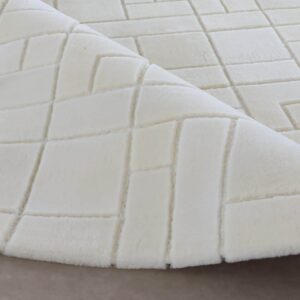 real sheepskin rug