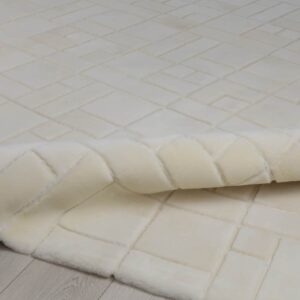 real sheepskin rug