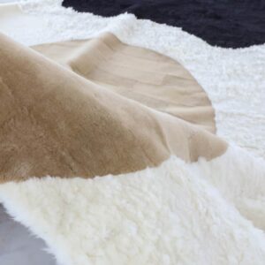 custom sheepskin rug