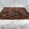 hand-made sheepskin rug